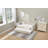Velvet sofa bed, modern diamond-shaped grid pull-out design-117568119