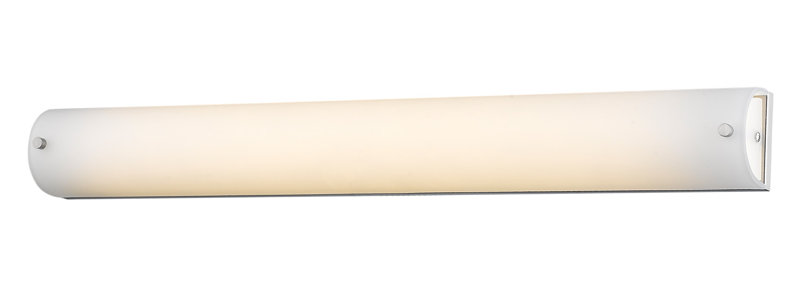 Cermack St. 1 - Light LED Bath Bar, Brushed Nickel, 45W, 3"H x 36"W x 2.5"D