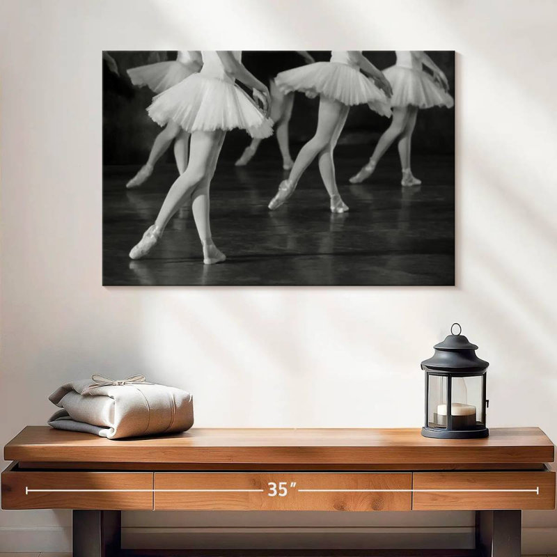 Danseurs de ballet Enn, H 34 po x l 51 po