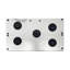 Plaque de cuisson à induction à 5 brûleurs 36 po Equator Power Boost Keep Warm 240V / 9600W
