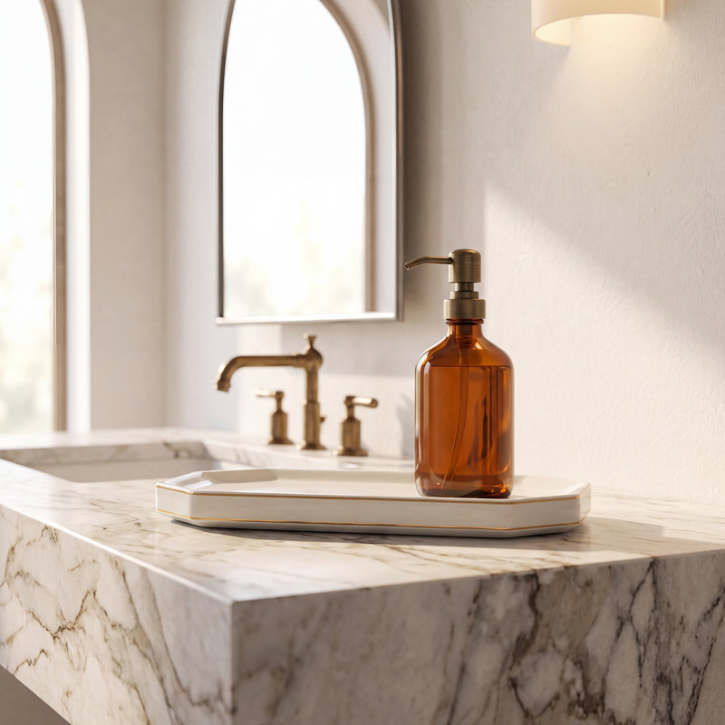 Glennon Porcelain China Bathroom Tray