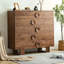 Commode d'appoint en noyer de style scandinave