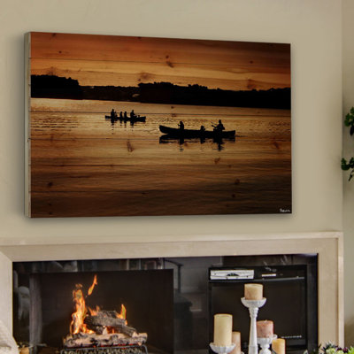 " Canoeing " by Parvez Taj