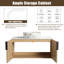 Ensemble de meuble-lavabo simple 36 po avec plateau en pierre et lavabo vasque en céramique Caldicot-589642922-596164147