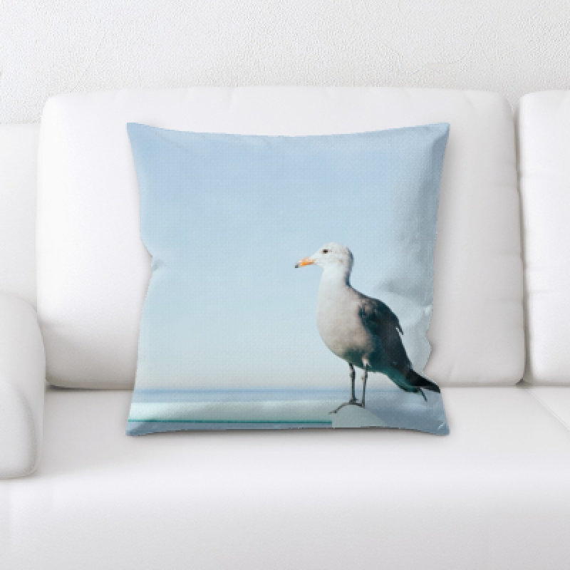 Microsuede Throw Pillow