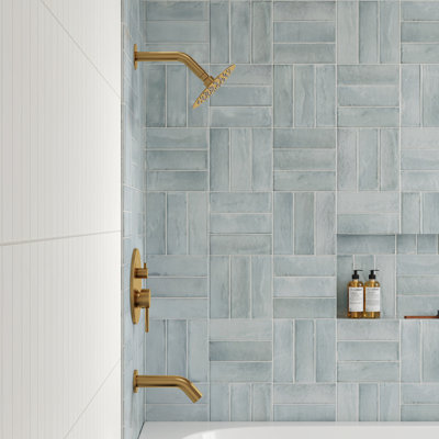 Dual-Function Tub and Shower Faucet Set, Tub And Shower Trim Kit, Valve Included