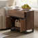 Aadam 2 Piece Modern End Table With 1 Drawer & 1 Storage Cabinet