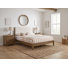 Locke Modern Craft Solid Wood 3 Pieces Fully Assemble Bedroom Set