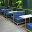Banc rembourré en similicuir Modern Simple-101750551