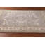 Tapis argenté gris Oushak 6 x 9