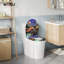 O-Shape Soft-Close Toilet Seat With Quick-Release Function And Decorative Motif, Top Or Bottom Mounting, 175Kg Load Capacity