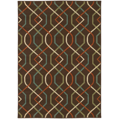 Ashmi Geometric Indoor / Outdoor Rug