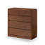 Armoire d'appoint en noyer massif