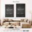 Affiche d'appât artificiel Black Grid-2056146007