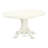 7 Piece Dining Table Set Consist of an Oval Dining Room Table with Butterfly Leaf and 6 Wood Seat Chairs, Linen White-1052220545-1047031290