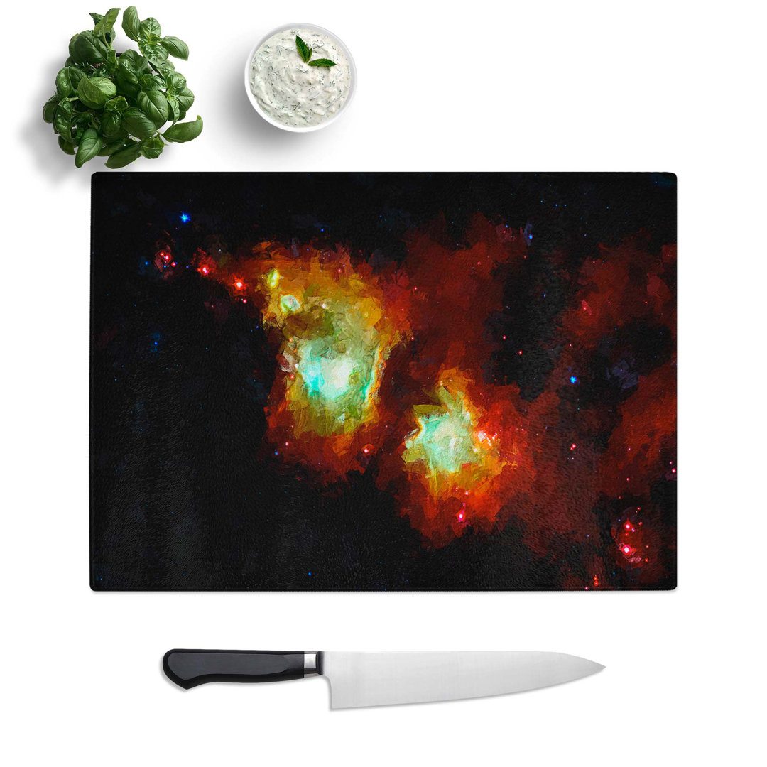 Tempered Glass out of Space Vol.36 Chopping Board