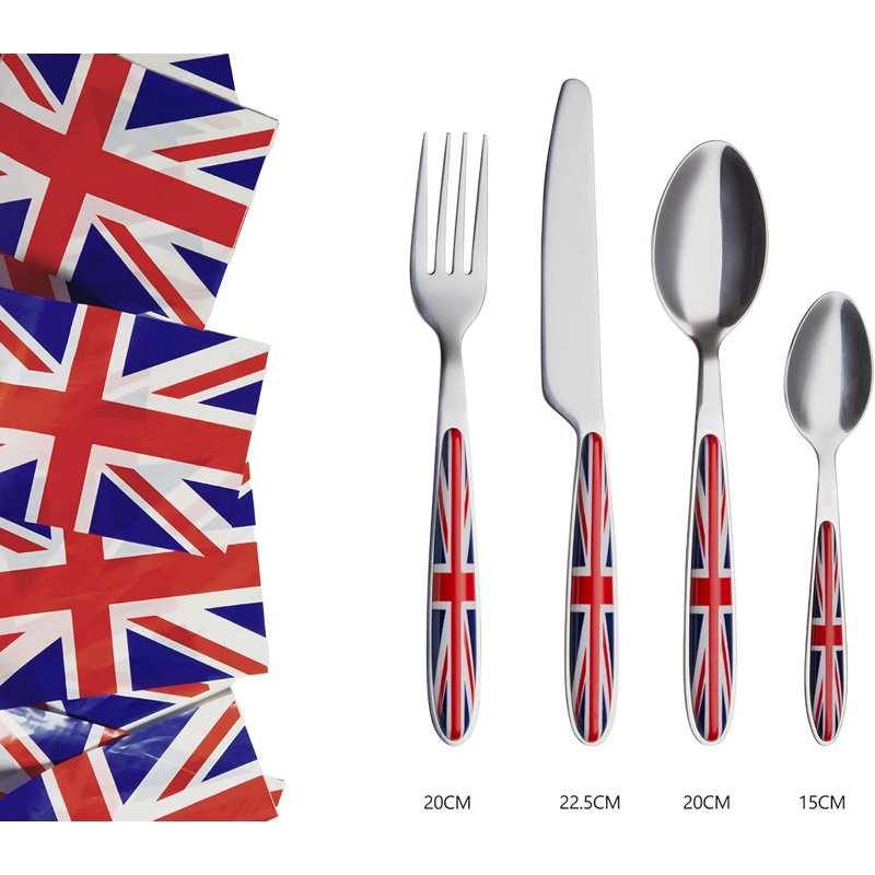 Exzact 16 Stainless Steel Cutlery Set, Service for 4