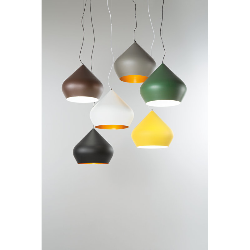 Littleton 1 - Light Teardrop Pendant, Grey