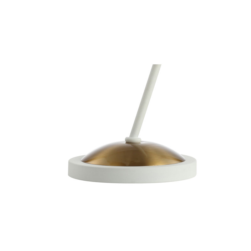 Metal Table Lamp, White