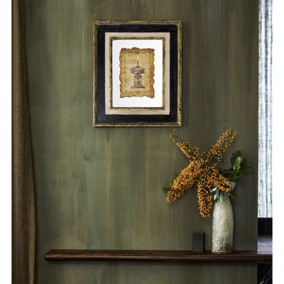 Lucian Framed Antiqued Sculpture Print