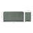 Freitas 72'' Solid Wood Double Bathroom Vanity in Vintage Green, Base Cabinet without Top-131260410