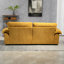 Canapé 84 po en chenille 84 po avec 2 coussins décoratifs et mousse mémoire