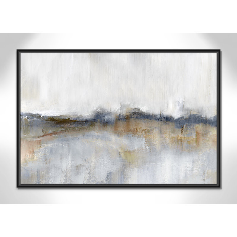 Autumnal Tide by Nan - Floater Frame Print on Canvas, Black Framed, 25.5'' H x 37.5'' W x 2'' D
