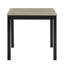 Table de salle à manger rectangulaire contemporaine à deux tons 1pc