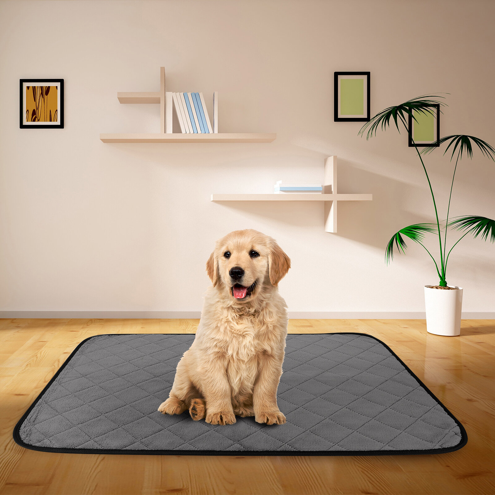 Dog Pee Pads Powerful Water Absorption Diaper Washable Puppy Training Pad  For Indoor Sofa Car Seat Pet Bed Mat Pet Accessories