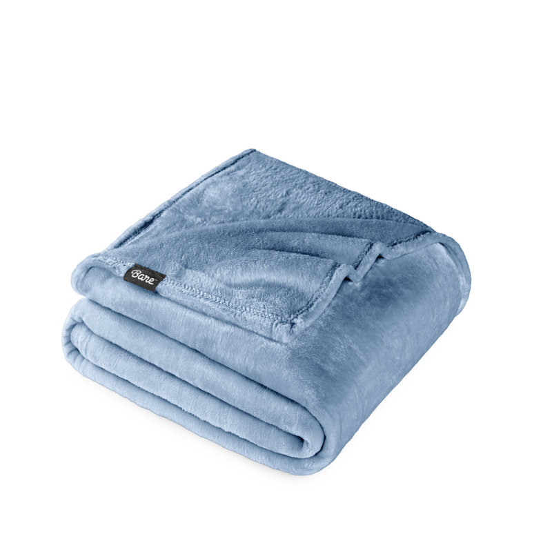 Couverture polaire Bare Home, Très grand, Bleu couronne