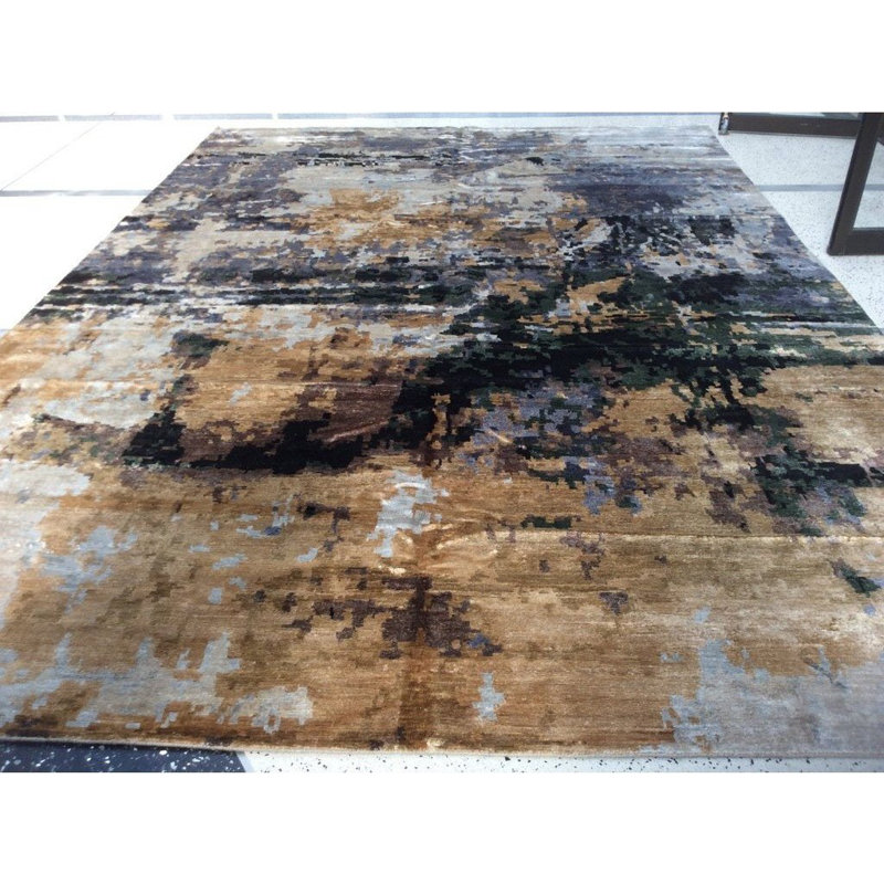 One-of-a-Kind 9'11" X 14'2" Hand Knotted Area Rug