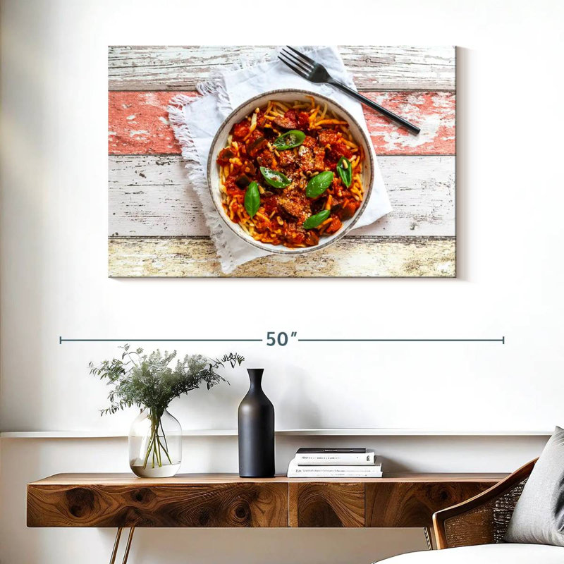 Yarlin Tomato Based Pasta, 26" H x 39" W
