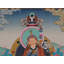 Gurou Padmasambhava Brocadeless, peinture de Thangka