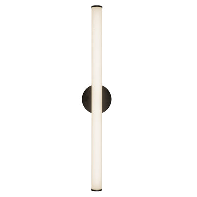 Tectra 30-in Black dimmable LED Wall Sconce