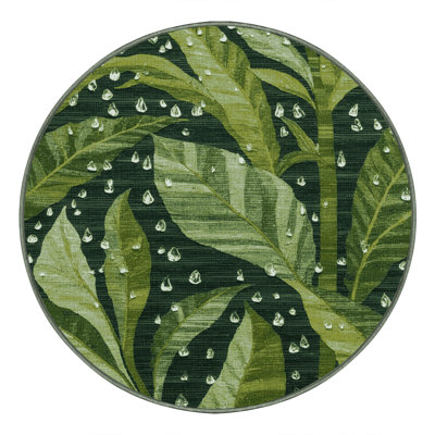 Tapis vert lavable à la machine