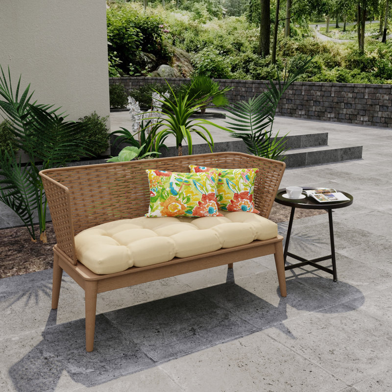 18" x 12" Outdoor Lumbar Throw Pillow (Set of 2), Sun River Garden
