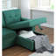 Canapé-lit et chaise longue réversible de 84 po Elleanna-422328345-423788082