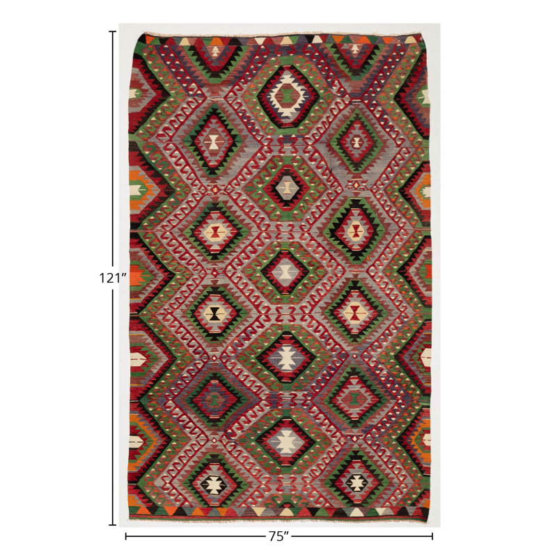 Rectangle 6'3'' X 10'1'' Area Rug