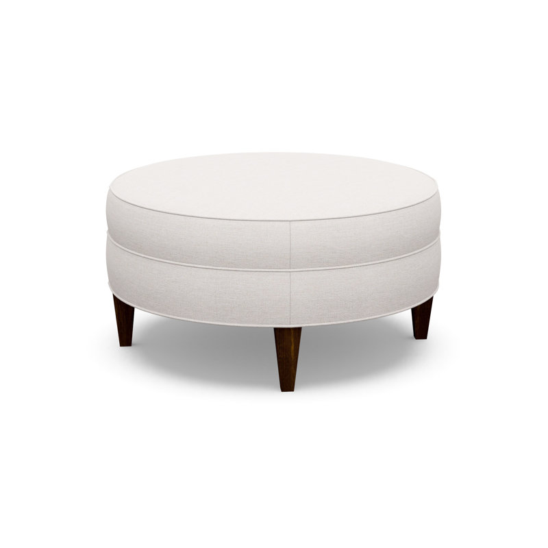 Round Ottoman, Walnut, 8240-99