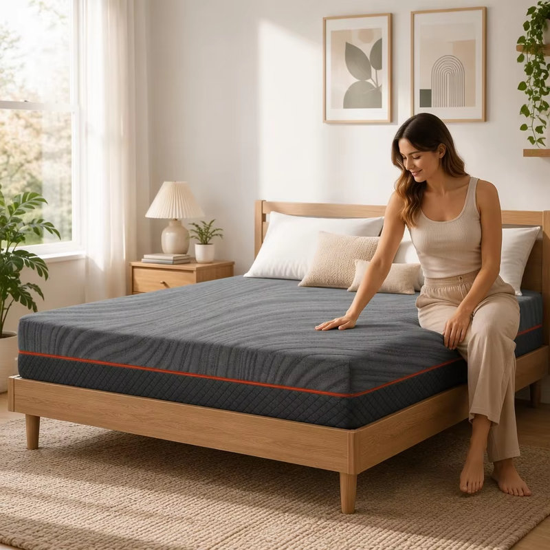 Paulo Cool Gel Memory Foam Mattress, Kingsize (150 x 200cm)