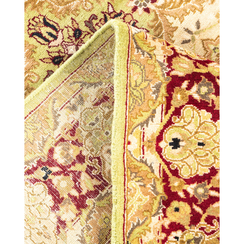 Classic One-of-a-Kind 4'2" X 6'4" Hand Knotted Area Rug