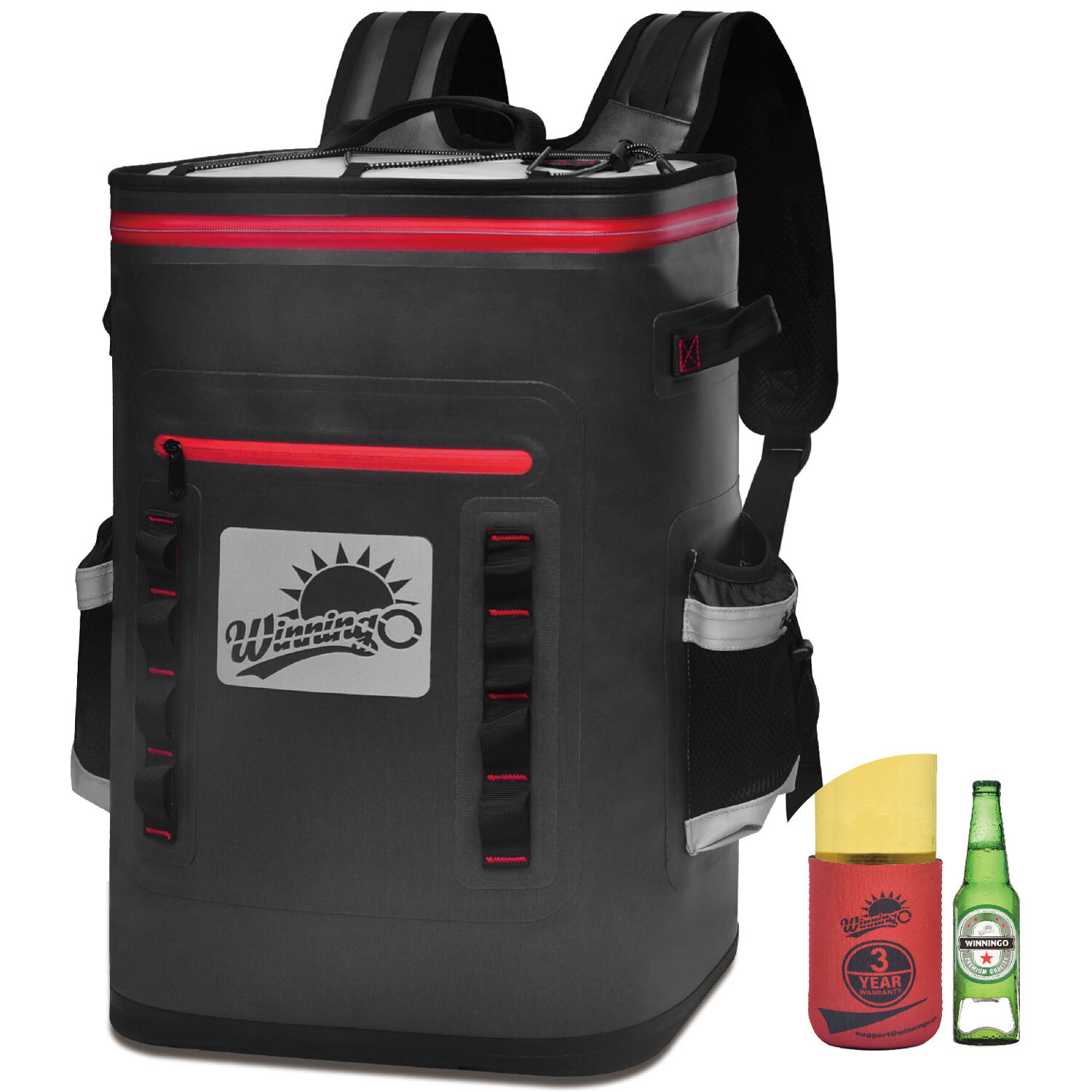 Maxxprime 29.5 Quarts Backpack Cooler , Grey - Wayfair Canada