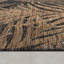 Tapis intérieur / extérieur en polypropylène tissé à plat noir / brun Allaben-1287983999