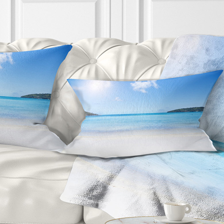 Coussin Seashore, 12 po x 20 po, Rectangulaire
