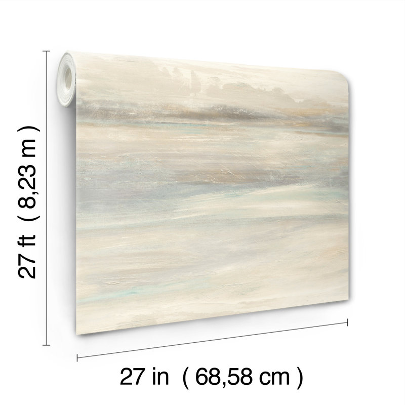 Candice Olson Tranquil Wallpaper Double Roll, Multi