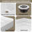 36" W × 36" D Acrylic Shower Base Single Threshold for Alcove Installation with Rectangular Drain Cover