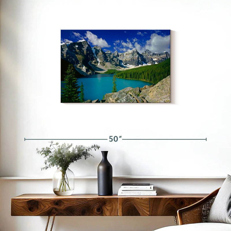 Alvord Enchanting Banff Landscape, H 20 po x l 30 po