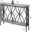 Table basse, console à 2 niveaux, canapé moderne-710082281