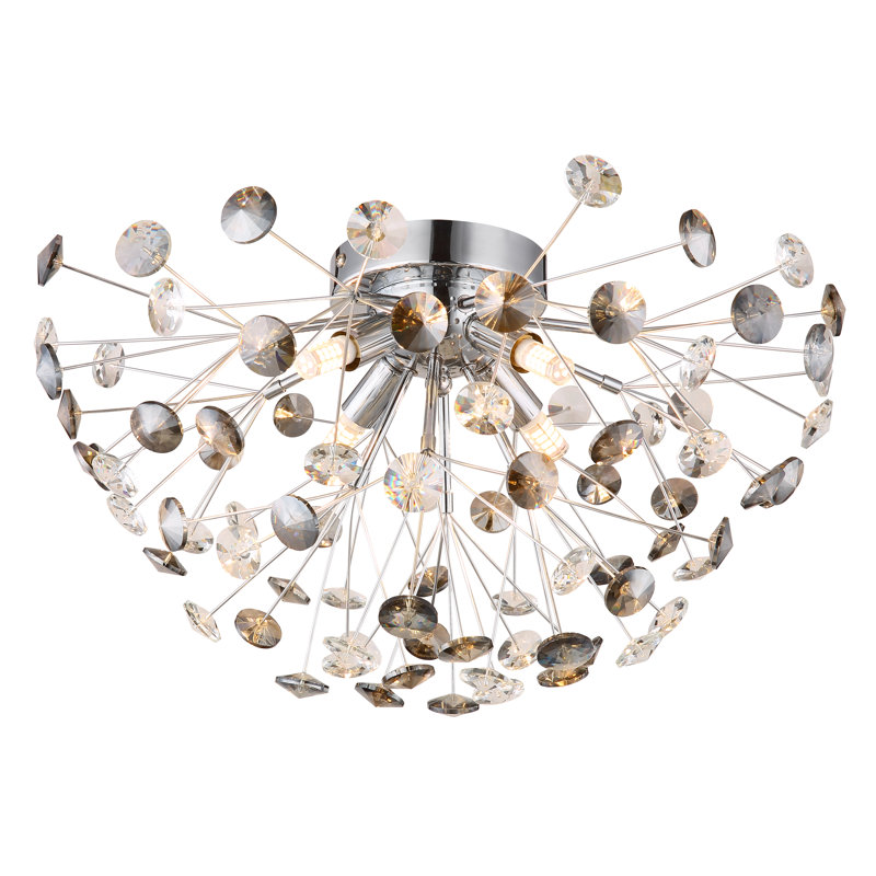 Ajiya Flush Mount, Chrome