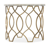 Melange Corrina Round Lamp Table